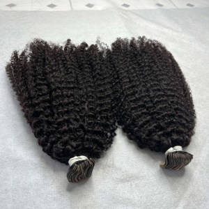 Extensions de cheveux vietnamiens Remy de qualité supérieure Cloudy Hair Collection, 35-40 pièces/100g, boucles naturelles, double trame, directement de l'usine - Product Image 3