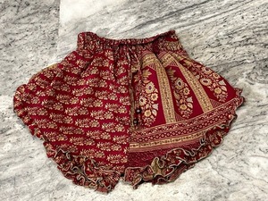 Short en soie pour femmes, fait à la main, confortable, court en soie florale, vêtements de plage pour l'été, short de nuit, cadeau pour elle - Product Image 5