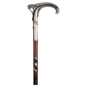 Bâton de marche en bois fabriqué à la main Design sculpté sur mesure-Cadeau ou aide à la mobilité pour hommes et femmes pour la randonnée - Product Image 1