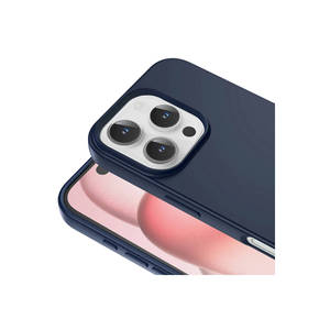 Coque en silicone liquide LSR de qualité supérieure pour Apple pour iPhone 16 Pro Max Ins Retail Étui de protection antichoc argenté A22 A50 - Product Image 2