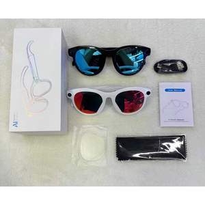 Lunettes Intelligentes Ai avec Double Caméra 1080P, Appel Sans Fil, Étanches IPX4, Cadre Métallique, Unisexe, Utilisation Extérieure - Product Image 1