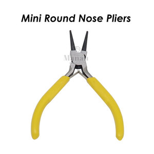 MANAN INSTRUMENTS Yellow Handle Round Baguette Cut Pliers Stainless Steel for Jewelry Setting DIY Tools - Product Image 6