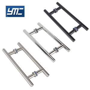 Manopola Push Pull di lusso in acciaio inox 304 Design moderno maniglie per porte in vetro per bagno <span class=keywords><strong>nuova</strong></span> versione - Product Image 2