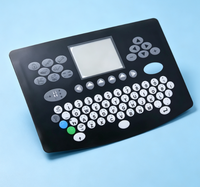 Membrana de Teclado de Fábrica 36675 en Inglés 37570 para Impresora de Codificación de Inyección de Tinta D A100 A200 A300 E50