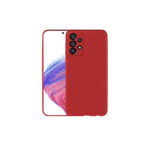 Coque arrière fine de protection JoieCreatif Premier pour Samsung Galaxy A33 5G, étui en silicone rouge, matériau TPU souple pour A34 A24 A22 - Product Image 1