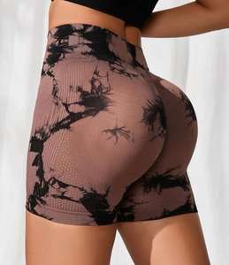 Shorts Deportivos de Cintura Alta para Mujer, Personalizados, de Alta Elasticidad, Secado Rápido, para Yoga, Premium, Spandex/Nailon, Elásticos en 4 Direcciones, Cómodos - Product Image 5