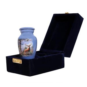 Vente chaude de haute qualité prêt à expédier souvenirs de crémation en aluminium pour les restes humains fabricant direct urnes souvenir - Product Image 3