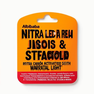 Luz de Advertencia LED Roja para Obras de Construcción Nitra con Cabezal Giratorio, Adhesivo Reflectante Promocional Portátil y Luz Nissen - Product Image 3