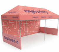 Tente de réception pliable personnalisée, robuste et imperméable, pour extérieur, 10x10ft, 10x15ft, 10x20ft, 5m, pour salons professionnels automobiles et événements variés