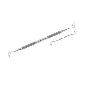 Conjunto de herramientas de llenado de amalgama, portador de pistola Dental, herramientas de laboratorio, doble extremo, dentista quirúrgico de odontología - Product Image 2