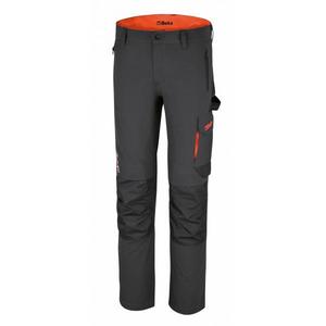 กางเกงใส่ทำงานขายาวผ้ายืดสีแอนทราไซต์น้ำหนักเบารุ่นเบต้า - Product Image 1
