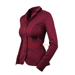 Veste d'équitation imperméable et respirante pour femmes vêtements d'extérieur équestres coupe extensible confortables durables légers pour l'équitation - Product Image 1