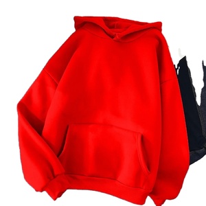 Sudadera con capucha de color sólido de venta transfronteriza para mujer Sudadera con capucha en blanco para mujer independiente - Product Image 1