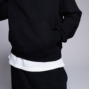 OEM Service Winter Hooded <b>Men</b> Oversized Tracksuit Set Sportswear Unique Style Street Fashion Custom Private Label 100% Cotton - Product Image 5