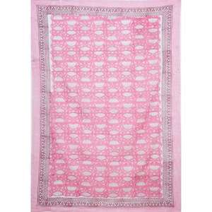 Sanganeri Bloc Imprimer Écharpe À La Main Sarong Blanc Foulards Floral Femme Pario Fabricant En Gros Coton Plage Cover Ups - Product Image 6