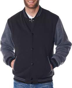Veste universitaire pour homme, veste classique de type letterman, veste bomber de baseball, légère, élégante, vêtement d'extérieur pour tous les jours - Product Image 1