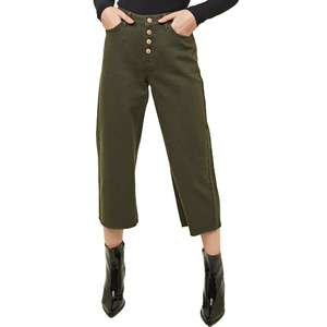 Jeans skinny pour femmes de haute qualité, à carreaux, extensibles, coupe droite, hiver, 100% coton, couleurs personnalisées, design vintage - Product Image 5