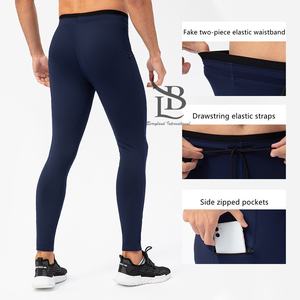 Nouveau modèle Vêtements de sport Leggings pour hommes Collants de compression pour entraînement Leggings de sport Sweat Jogging Slim Fit Vente en gros à l'exportation - Product Image 5