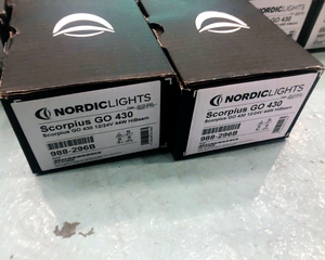 Lampe de travail robuste 988-296B Nordic Lights Scorpius GO 430 44W pour pièces de rechange de reach stacker - Product Image 3