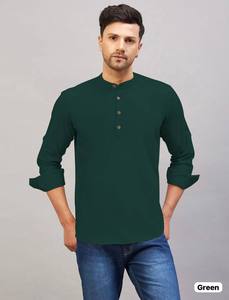 Exclusive Trending New Arrival High Quality Best Quality Hot Selling Amazing Rayon Chikan Work Short <b>Kurta</b> - Product Image 4