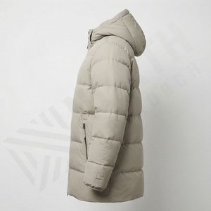 Vêtements d'hiver tendance, veste matelassée à capuche, parka rembourrée, vente en gros, haute qualité, isolée thermiquement, standard - Product Image 3