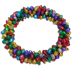 Conception impressionnante cercle suspendu décoratif fer/perles tenture murale nickelage pour la maison et la décoration de noël à la main - Product Image 1