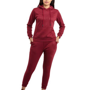 Ensemble de survêtement pour femmes, tendance hivernale, vêtements de sport personnalisés, deux pièces, pour les voyages et les tenues quotidiennes - Product Image 3