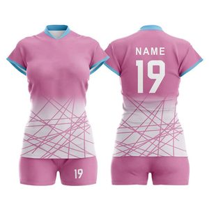 Wholesale High Quality <b>Volleyball</b> Uniform <b>Sets</b> Custom Design 100% Polyester Unisex Beachwear Sports Wear - Product Image 1