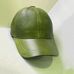 Casquette de baseball vintage de qualité supérieure, personnalisée, en cuir et toile, pour l'été, pour les activités de plein air, la plage, les voyages, les occasions décontractées et les fêtes - Product Image 3