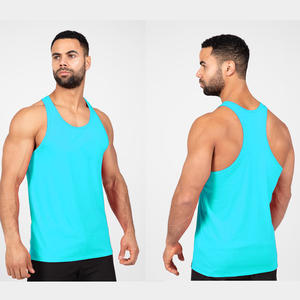Camiseta sin mangas transpirable de verano para hombre, camiseta ligera para entrenamiento de culturismo, camiseta muscular, ropa deportiva para correr, tendencia - Product Image 1