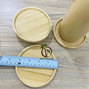 Coco-Eco-posavasos de bambú para decoración de Bar, posavasos de sublimación, soporte ecológico para bebidas - Product Image 4