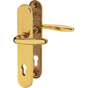 Juego de Manijas para Puertas y Ventanas Schutzgarnitur Pisa M151/361A/360 Latón F77-R 92mm 67-72mm HOPPE - Product Image 3