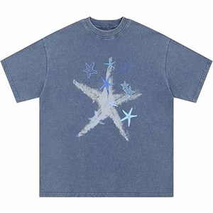 Wholesale 100% Cotton Summer Streetwear <b>Men's</b> Tshirts <b>White</b> Casual Oversized T-<b>Shirts</b> Short Sleeves Letter Pattern Formal Style - Product Image 1