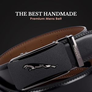 เข็มขัดหนังวัวพรีเมี่ยมพร้อมหัวเข็มขัดและขอบสะอาดทำจากชุดเดรสลำลองและปาร์ตี้สำหรับผู้ชายจากผู้จำหน่ายอินเดีย - Product Image 4