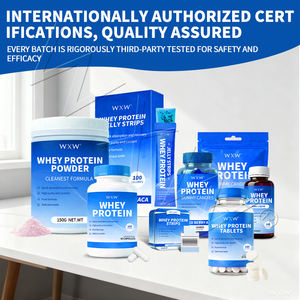 Compléments de protéines de lactosérum personnalisés : capsules, poudres, gommes, liquides oraux, comprimés de gelée, gommes à mâcher, films oraux dissolvables – OEM, ODM, marque privée - Product Image 3