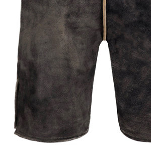 Customized Bavarian Lederhosen <b>Men</b> Cowhide Suede <b>Leather</b> <b>Shorts</b> High Street Authentic Weaving Vintage Decoration Boys' Version - Product Image 5