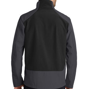 Veste d'hiver à capuche imperméable et respirante à fermeture éclair pour hommes de taille plus en gros OEM personnalisable haute qualité rempli de duvet - Product Image 3