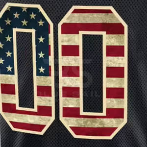 Camiseta de fútbol americano sublimada 2025, camiseta de fútbol americano con bordado totalmente personalizado - Product Image 6