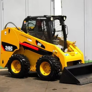Diskon mesin traktor pemuat roda Mini hidrolik CAT 246D baru/traktor muatan depan trek Mini bekas <span class=keywords><strong>Dumper</strong></span> Crawler - Product Image 1