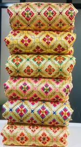 Tela bordada con lentejuelas única en stock para accesorios de niños, suministro de material decorativo - Product Image 2