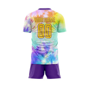 New Arrival Sportswear Soccer Uniform For Unisex and Top Selling Breathable And Quick Dry Soccer Jersey And Shorts Set - Product Image 3