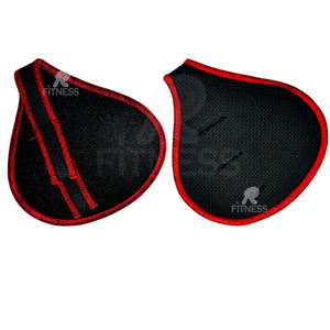 ถุงมือออกกำลังกายแบบครึ่งนิ้ว ทำจากหนังนีโอพรีน ระบายอากาศได้ดี สำหรับการฝึกซ้อมยิมนาสติก ดึงข้อ ฟิตเนส และกีฬา ใช้ได้ทั้งชายและหญิง - Product Image 4