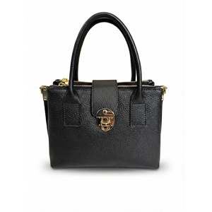 Borsa a mano strutturata in vera pelle di doppio strato Art. 26015 Prodotto in Italia - Product Image 1