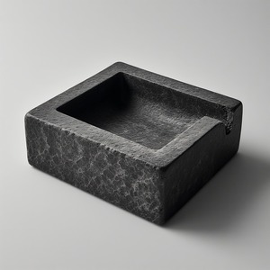 Cendrier à cigares en métal décoratif classique, design écologique et durable pour les maisons traditionnelles et modernes, construction solide, rangement pour tubes à cigares - Product Image 1