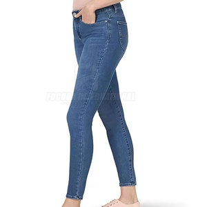 กางเกงยีนส์ผ้าฝ้าย100% ทำจากผ้าคอตตอนสำหรับฤดูใบไม้ร่วงและฤดูหนาว - Product Image 3