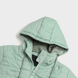 Blouson d'hiver matelassé grande taille pour femme, modèle tendance, multicolore, tricoté, respirant, coupe-vent, pas cher - Product Image 5