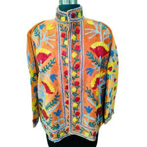 Sujani Ladies' Reversible Velvet Cotton <b>Jacket</b> Custom Logo Quilted Bomber Varsity Style Autumn Winter Coat XL Sheep Skin <b>Short</b> - Product Image 1