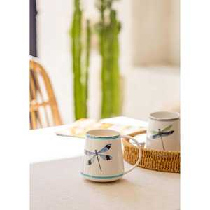 Dragonfly Blue 340 Cc Taza de cerámica KPA0260 Taza de porcelana - Product Image 1
