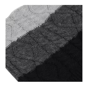 Manufacturer Custom <b>Beanie</b> Hat Unisex 2025 Winter Warm <b>Fleece</b> Lined Wool Trendy Thick Knitted jacquard <b>Beanies</b> Cap - Product Image 3