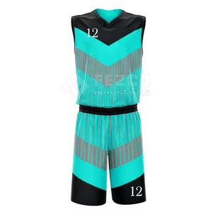 Conception de logo personnalisée, créez votre propre ensemble de maillots de basket-ball respirants pour hommes, grande taille, prix de gros en stock - Product Image 5